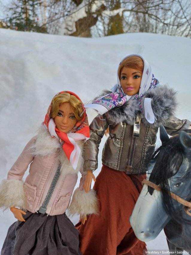 Гуляния на Масленицу — Куклы Barbie (Барби): Looks