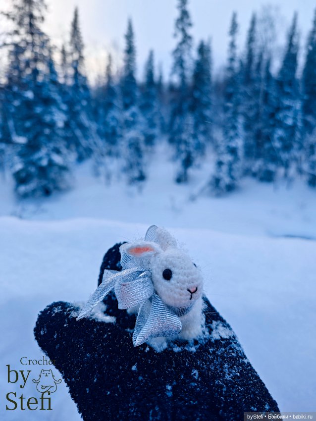 Путешествие крольчонка — Вязаные игрушки и амигуруми: крючком