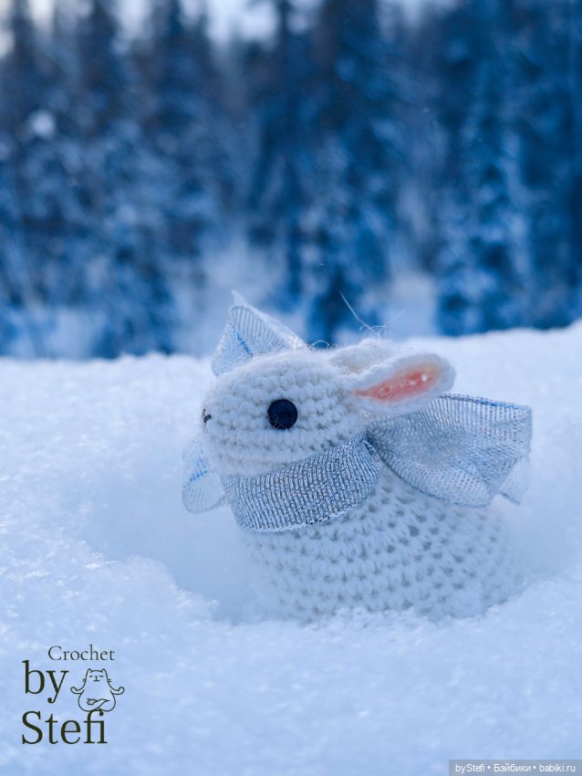 Путешествие крольчонка — Вязаные игрушки и амигуруми: крючком