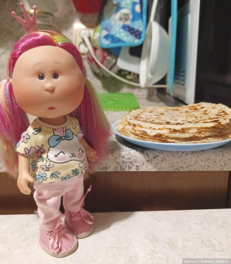 Масленица — Куклы Nines d'Onil (Нинес): Миа (Mia) (фото 3)