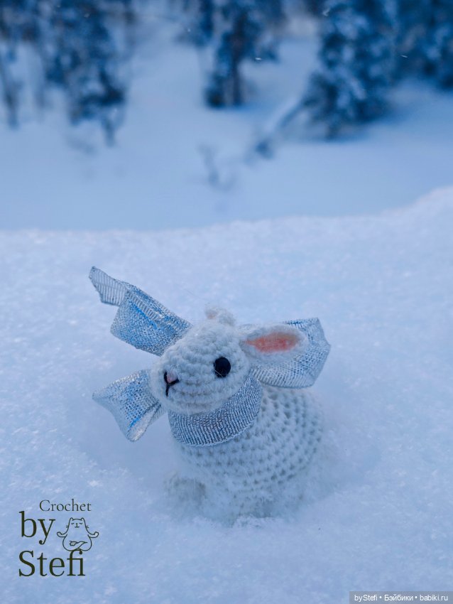 Путешествие крольчонка — Вязаные игрушки и амигуруми: крючком