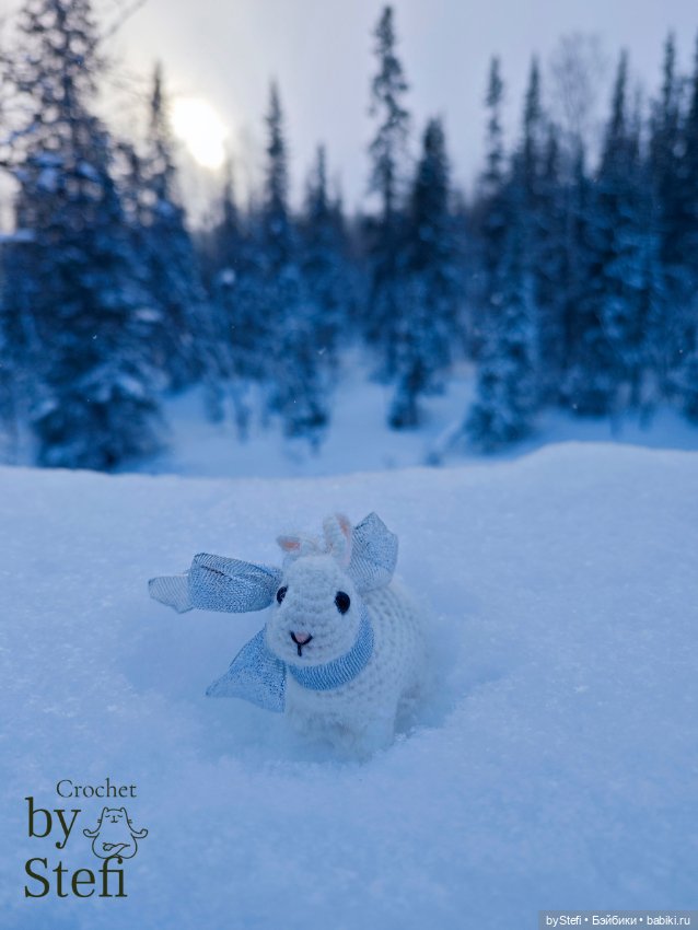 Путешествие крольчонка — Вязаные игрушки и амигуруми: крючком