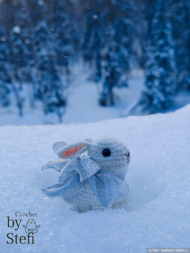 Путешествие крольчонка — Вязаные игрушки и амигуруми: крючком