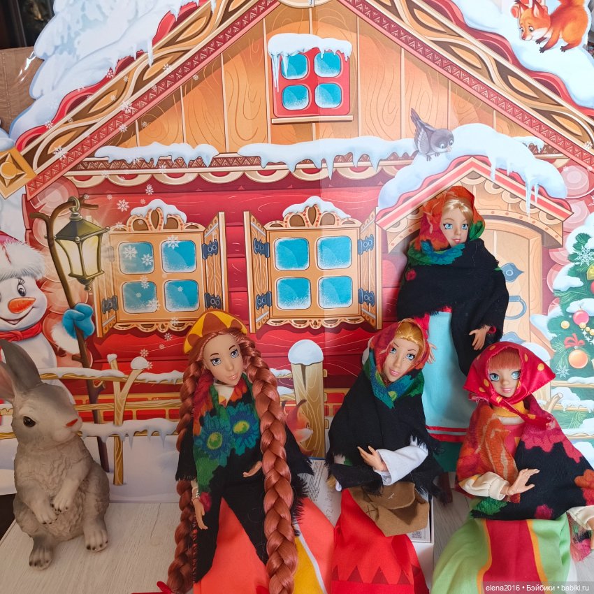 На крылечке зимним утром — Интересные игрушки и фигурки (разное): редкие (фото 2)