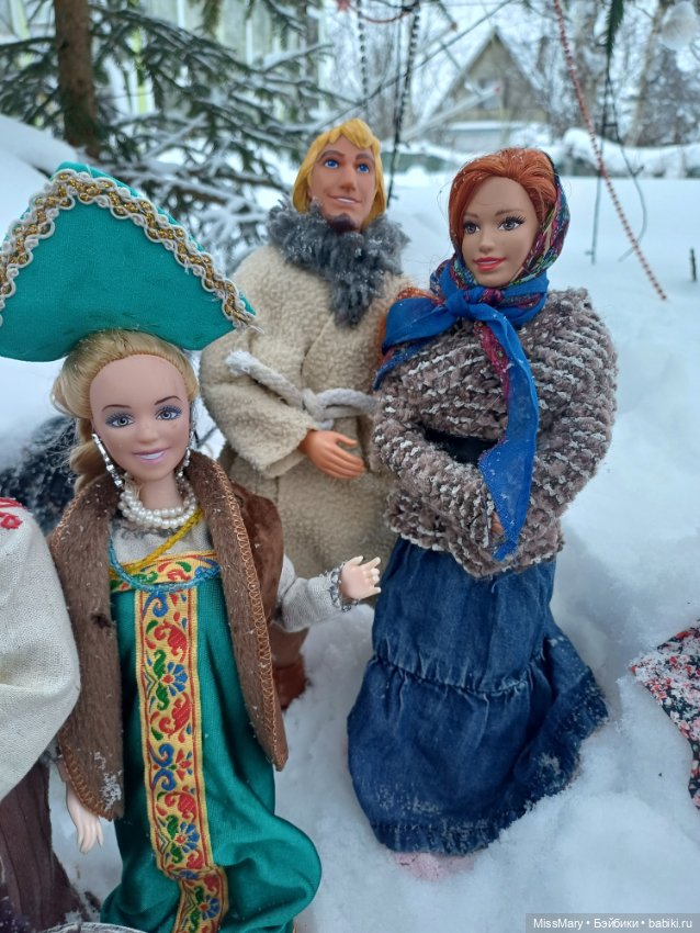 Провожаем Масленицу 🥞 — Куклы Barbie (Барби): Looks (фото 9)