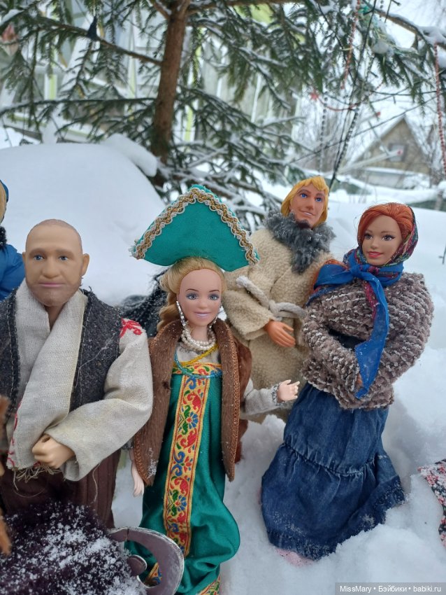 Провожаем Масленицу 🥞 — Куклы Barbie (Барби): Looks (фото 4)