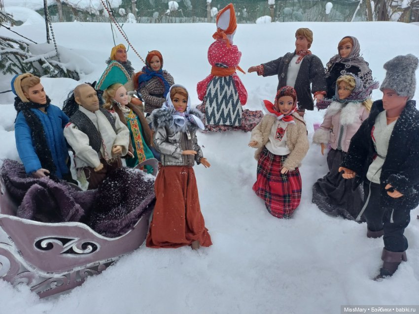 Провожаем Масленицу 🥞 — Куклы Barbie (Барби): Looks