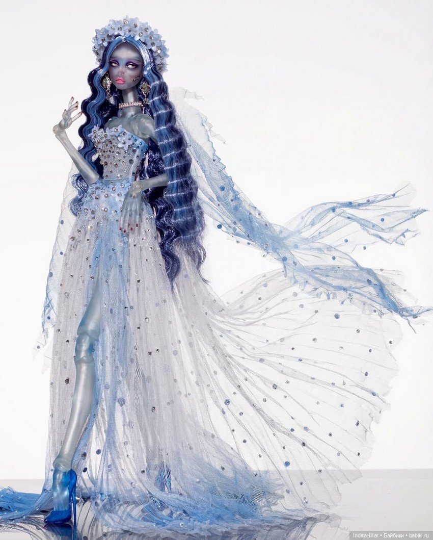 Магия от rim_doll: БЖД-куклы в полупрозрачных дизайнерских нарядах (фото 4)