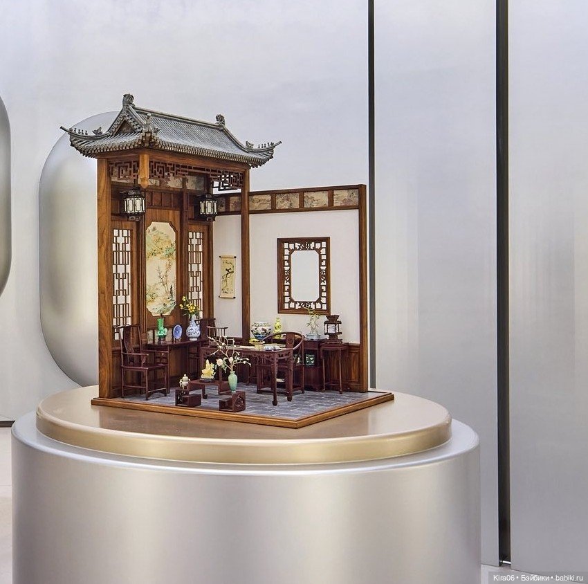 Выставка миниатюрных кукольных домиков в Шанхае: праздник для ценителей малых форм (фото 10)