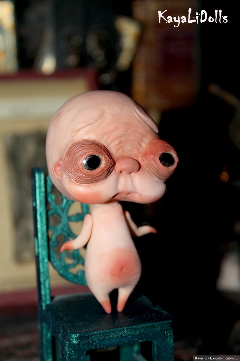 Любимчик. Вид 1 — Лепка авторских игрушек и папье