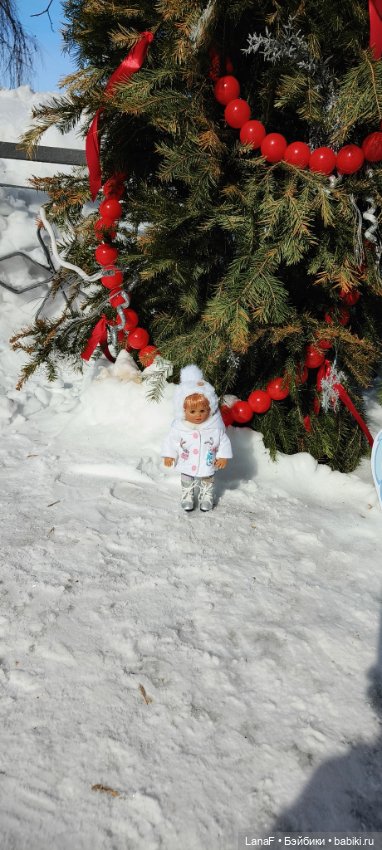 Зимние прогулки Эмили ⛄🩵 ( куклы от Габриэль Мюллер 23см винил) (фото 7)