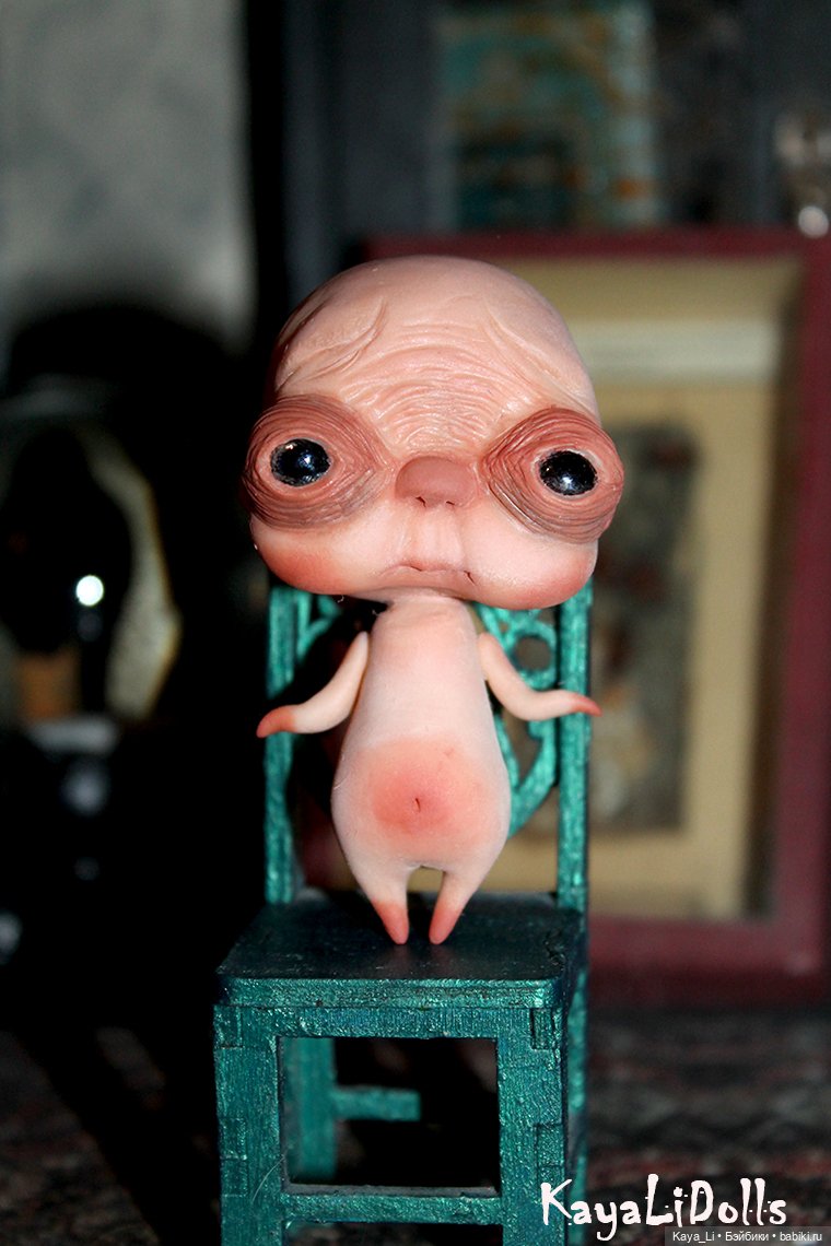 Любимчик. Вид 1 — Лепка авторских игрушек и папье (фото 2)