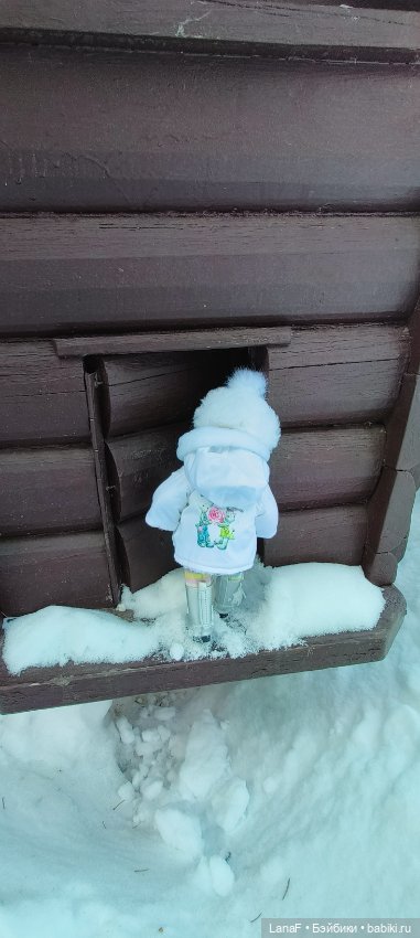Зимние прогулки Эмили ⛄🩵 ( куклы от Габриэль Мюллер 23см винил)