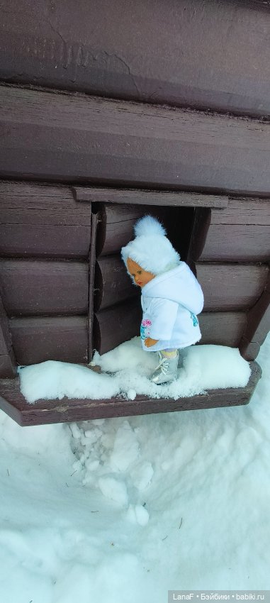 Зимние прогулки Эмили ⛄🩵 ( куклы от Габриэль Мюллер 23см винил)