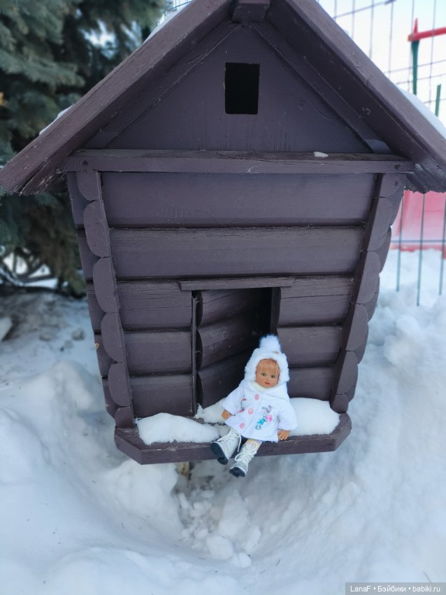 Зимние прогулки Эмили ⛄🩵 ( куклы от Габриэль Мюллер 23см винил)