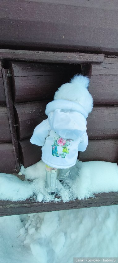 Зимние прогулки Эмили ⛄🩵 ( куклы от Габриэль Мюллер 23см винил)