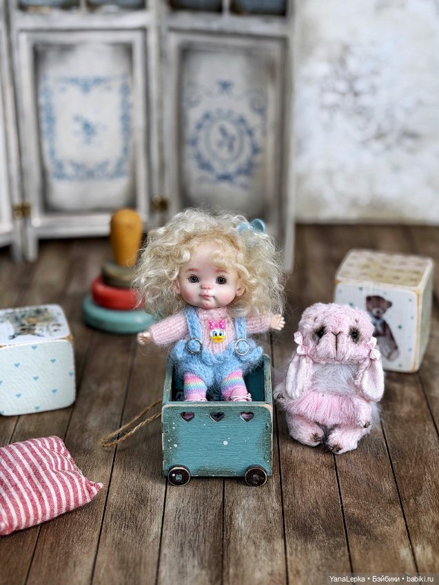 Совсем маленькая куколка ob11 мини (фото 6)