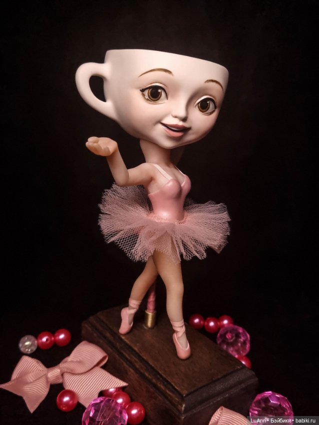 Слепила дочке балерину капучино на ДР :) (фото 5)