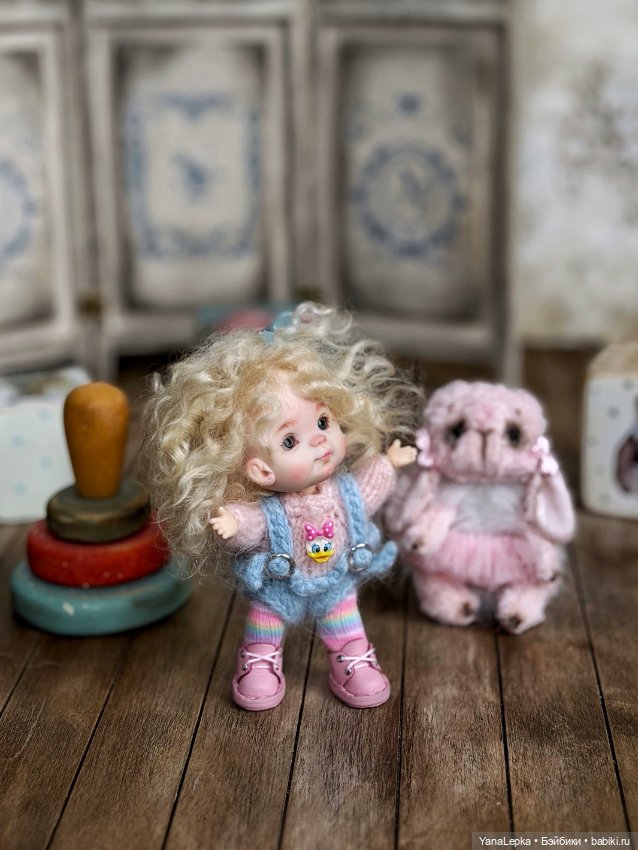 Совсем маленькая куколка ob11 мини (фото 3)