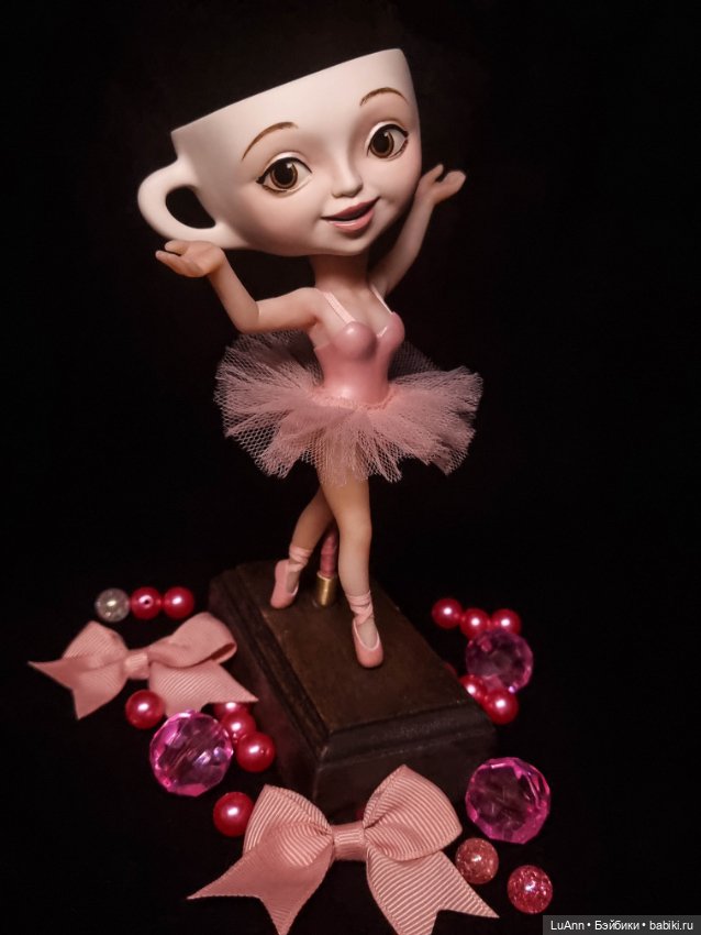 Слепила дочке балерину капучино на ДР :)