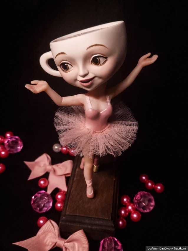 Слепила дочке балерину капучино на ДР :) (фото 7)