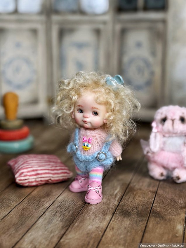 Совсем маленькая куколка ob11 мини (фото 9)