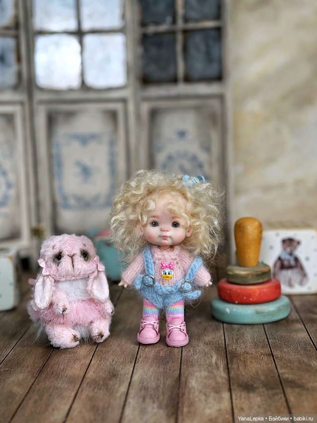 Совсем маленькая куколка ob11 мини (фото 5)