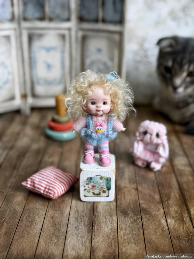 Совсем маленькая куколка ob11 мини (фото 8)