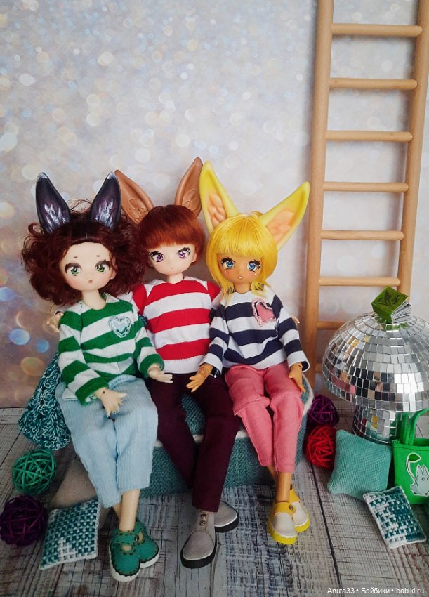 Мое лисо-зайцевое трио — Куклы и тела UFdoll (ЮФдолл): Blind Box (фото 7)