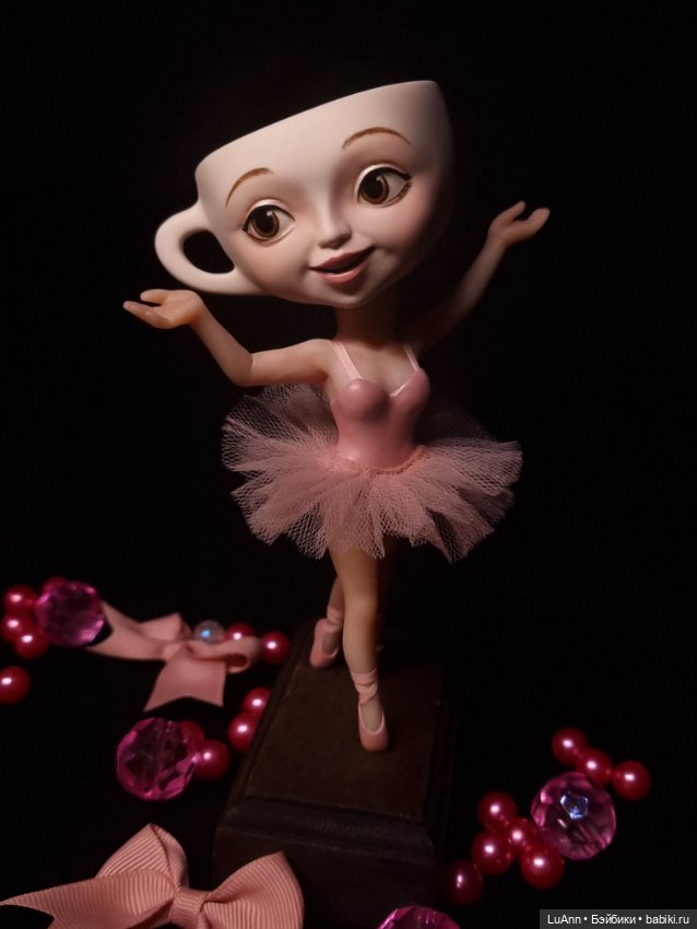 Слепила дочке балерину капучино на ДР :) (фото 10)