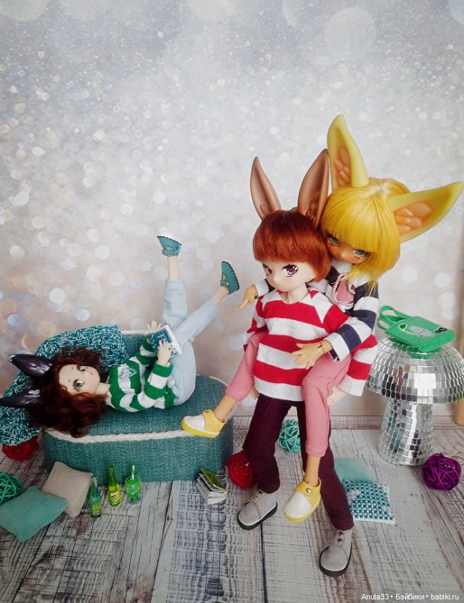 Мое лисо-зайцевое трио — Куклы и тела UFdoll (ЮФдолл): Blind Box (фото 6)