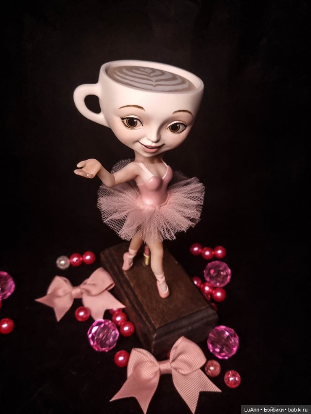 Слепила дочке балерину капучино на ДР :) (фото 4)