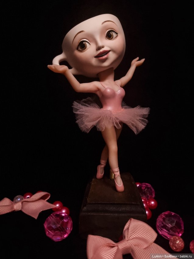 Слепила дочке балерину капучино на ДР :) (фото 9)