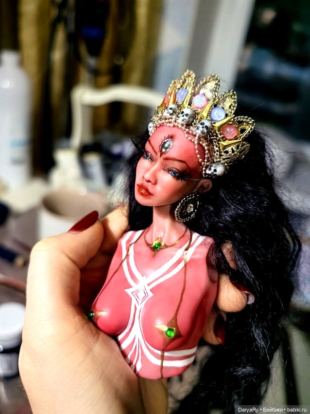 Дакиня - первая кукла в серии богинь ✨ (фото 5)