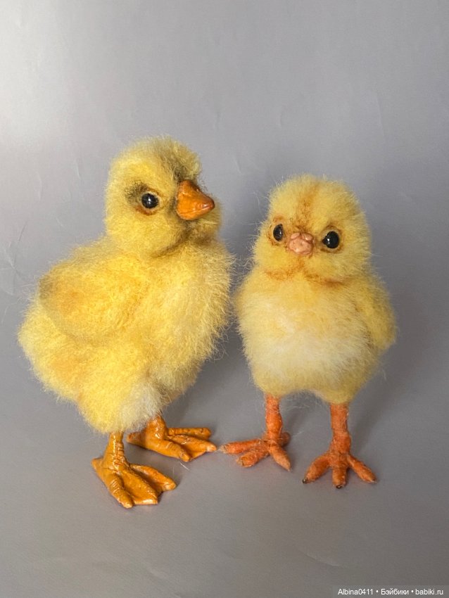 Скоро Пасха — Валяные игрушки из шерсти: сухое валяние (фото 4)