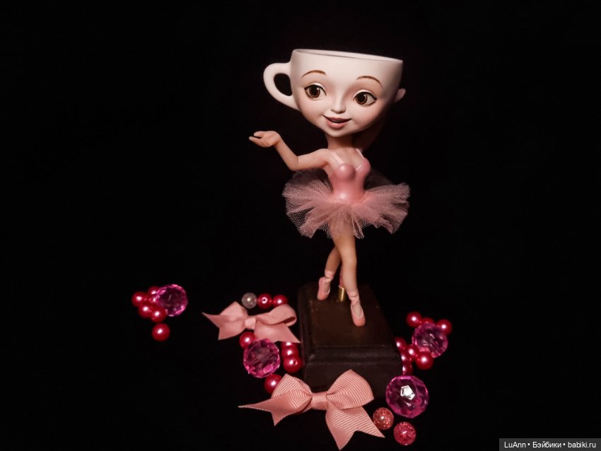 Слепила дочке балерину капучино на ДР :)