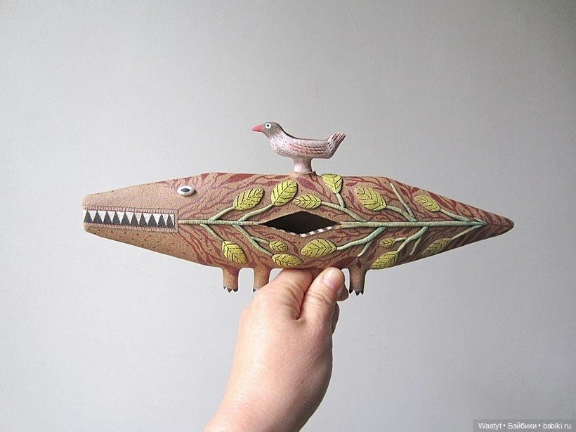 Керамические «буки» Йен-Йен Ло: когда у каждой птички есть характер (фото 4)