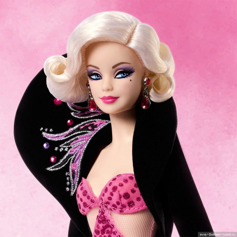 Barbie Bob Mackie Pink Glamor Doll (фото 2)