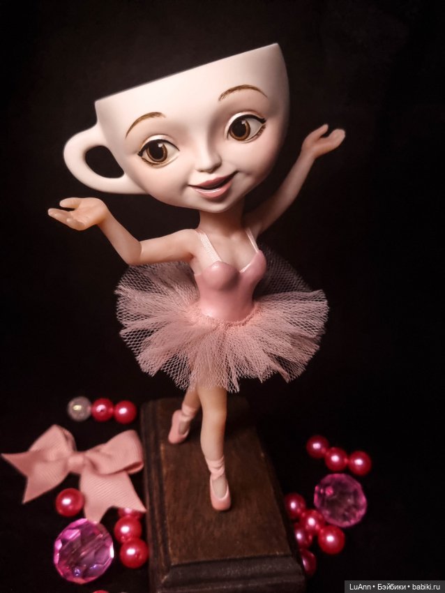 Слепила дочке балерину капучино на ДР :) (фото 6)