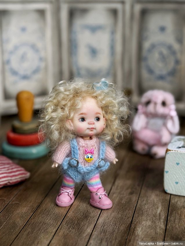 Совсем маленькая куколка ob11 мини (фото 10)