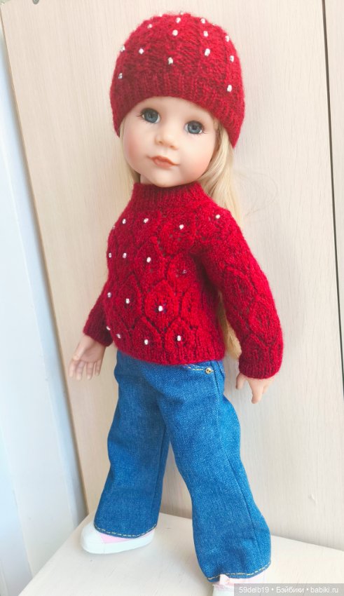 Мои вязалочки для кукол готц в феврале