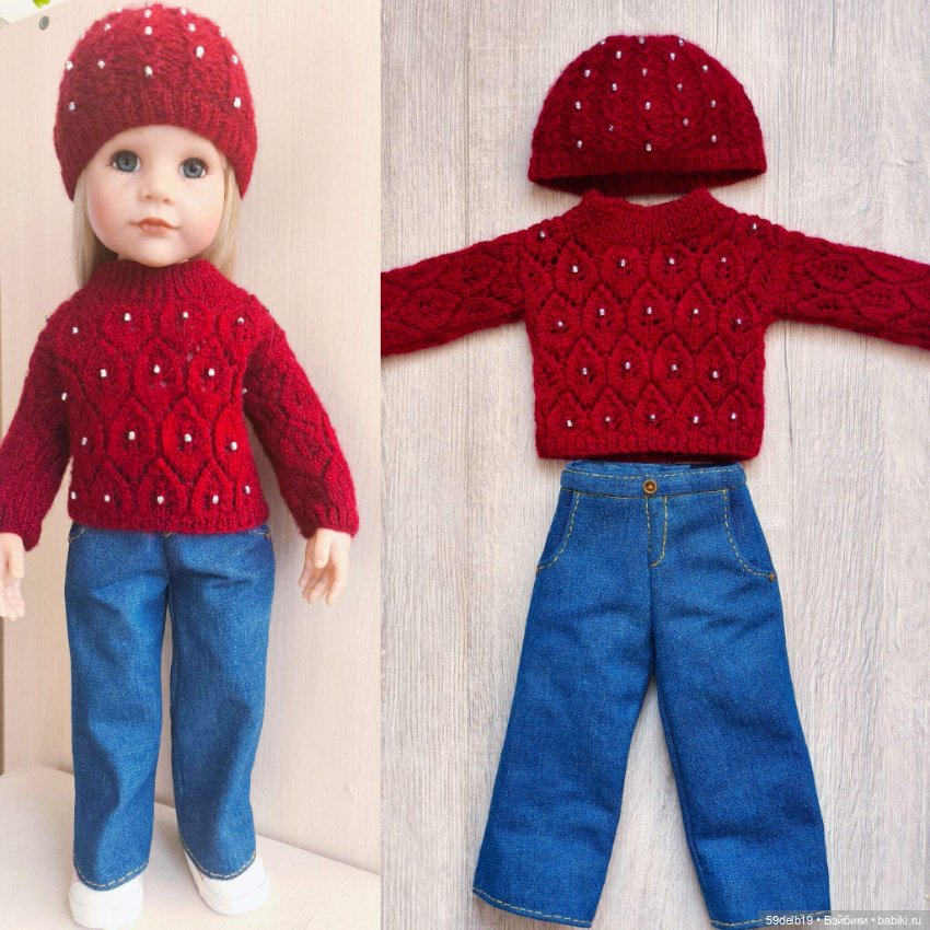 Мои вязалочки для кукол готц в феврале