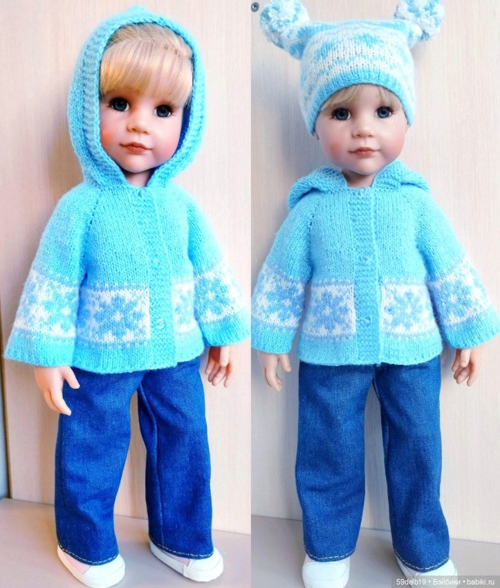 Мои вязалочки для кукол готц в феврале (фото 6)