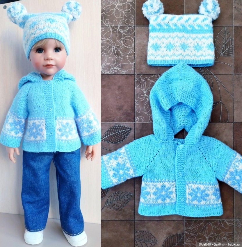 Мои вязалочки для кукол готц в феврале (фото 5)