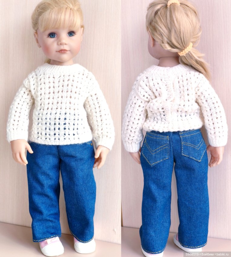Мои вязалочки для кукол готц в феврале (фото 8)