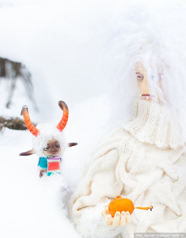 Наша зима — Фотоистории с куклами BJD (БЖД): сериалы