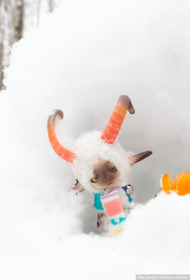 Наша зима — Фотоистории с куклами BJD (БЖД): сериалы (фото 5)