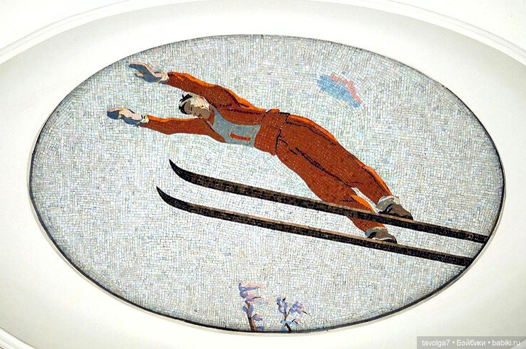 Зимние виды спорта в советской графике (фото 7)