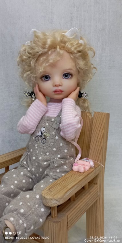 Агата, ещё один образ — Авторские шарнирные куклы своими руками: лепка (фото 6)