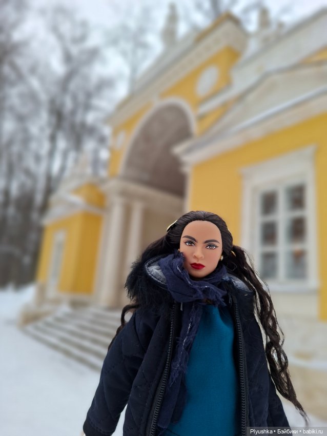 Зимнее Царицыно и Марго — Куклы Barbie (Барби): Looks (фото 4)